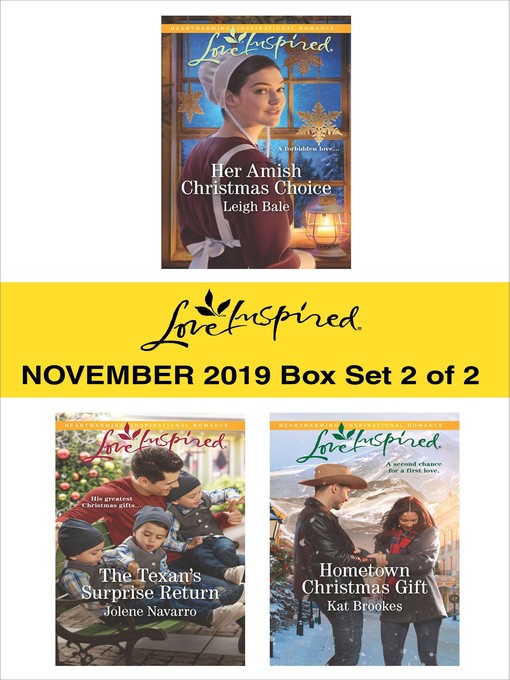 Title details for Harlequin Love Inspired November 2019--Box Set 2 of 2 by Leigh Bale - Available